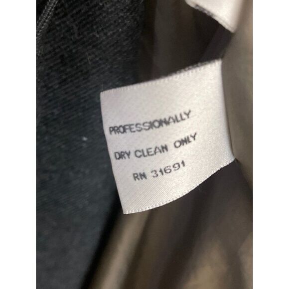 Bill Blass Men Long Trench Coat with Removable Hood / Lining Size 14 - Picture 13 of 15